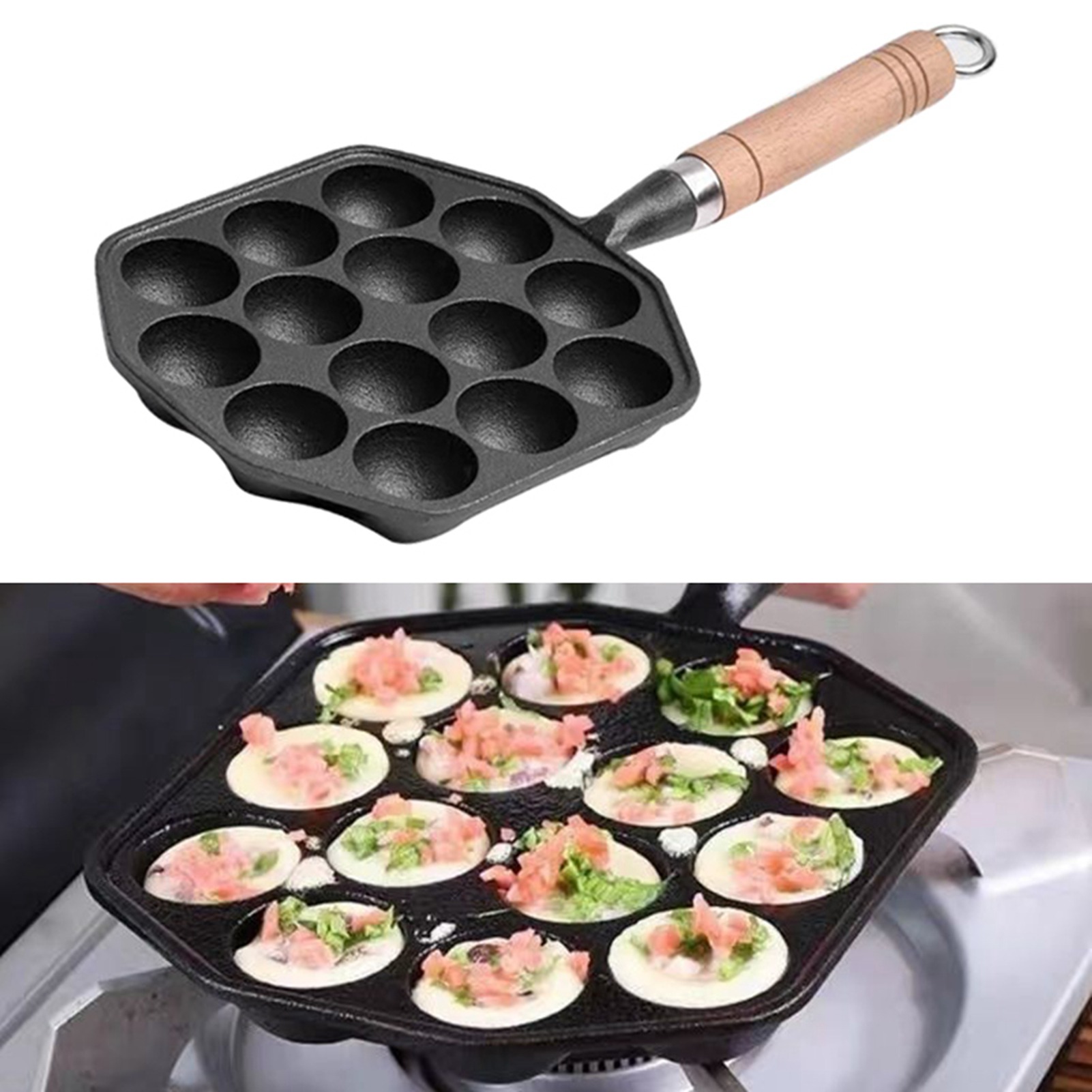 Форма для приготовления тарака – обзор и цена Takoyaki Pan Cast