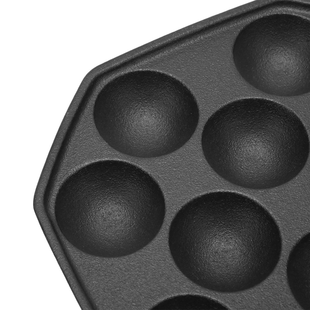 Чугунная сковорода для яичных  – обзор и цена Takoyaki Pan Cast