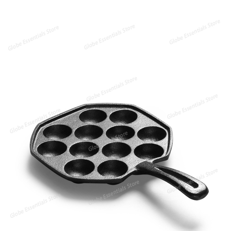 12-луночная сковорода такояки  – обзор и цена Takoyaki Pan Cast